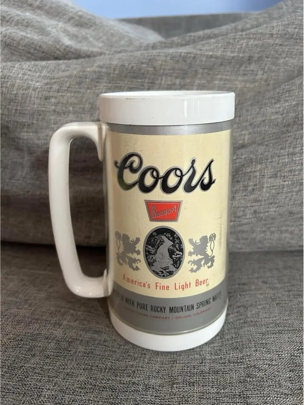 Thermo Serv Coors Insulated Mug Vintage